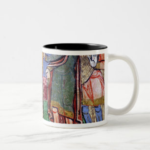 Taza Bicolor St. Radegund llevado antes de Clothar I