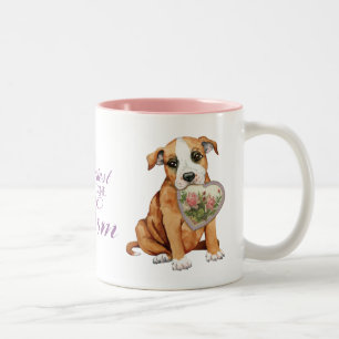 Taza Bicolor Stafford Heart Mom