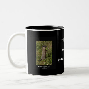 Taza Bicolor Stand Tall Marmot Mug
