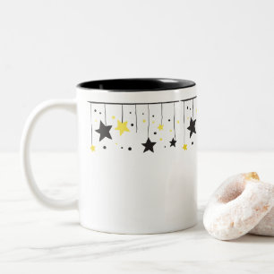 Taza Bicolor Star Dangle Mug