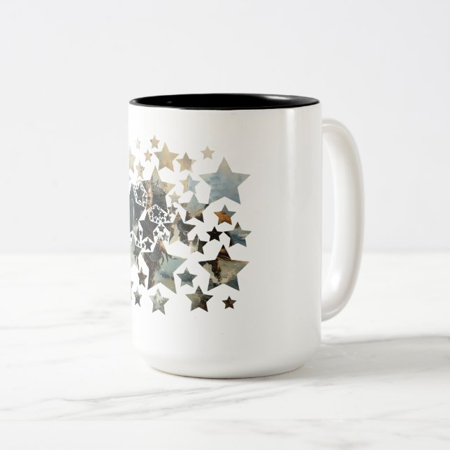 Taza Bicolor Star Warrior (Anverso derecho)