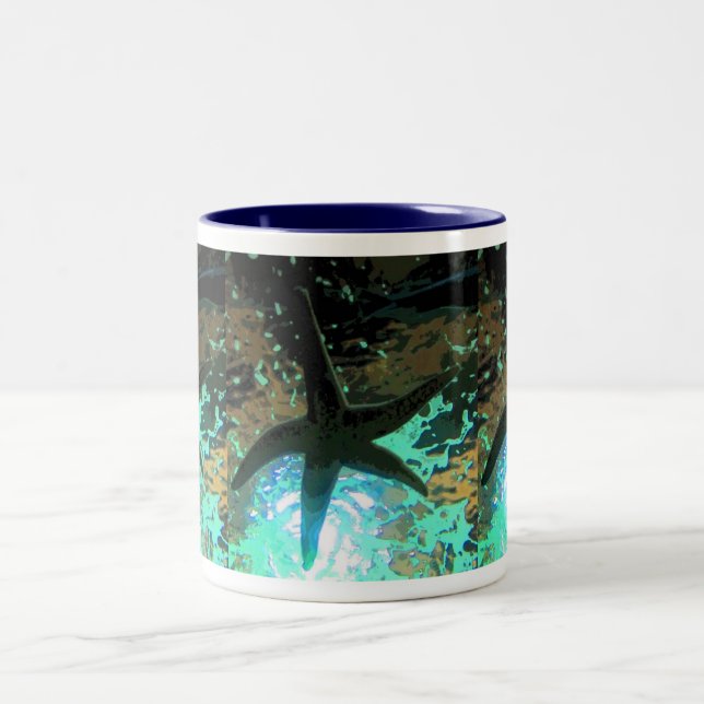 Taza Bicolor Starfish CB (Centro)