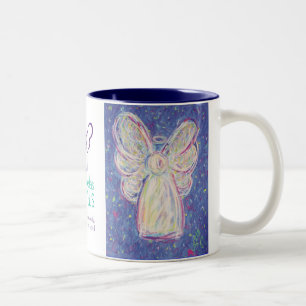 Taza Bicolor Starry Night Angel Mug