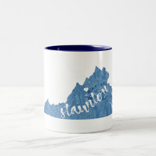 Taza Bicolor Staunton Virginia Wood Grain