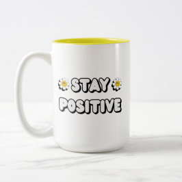 Taza Bicolor Stay Positive
