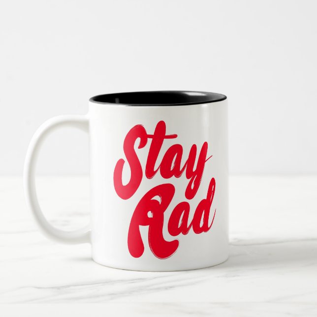 Taza Bicolor Stay Rad (Izquierda)