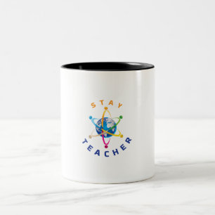 Taza Bicolor Stay Teacher Mug