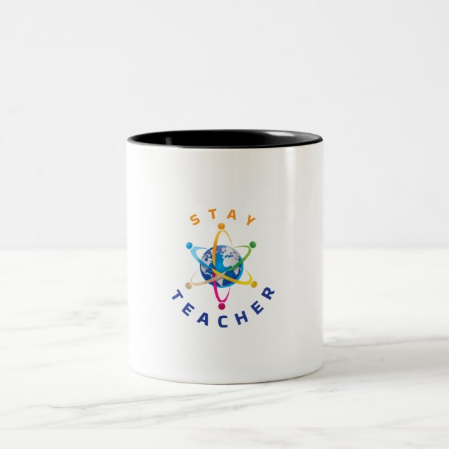 Taza Bicolor Stay Teacher Mug (Centro)