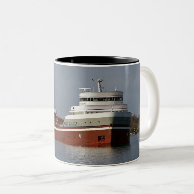 Taza Bicolor Steamer Edward L. Ryerson Coffee Mug (Anverso derecho)