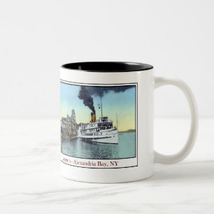 Taza Bicolor Steamship Kingston