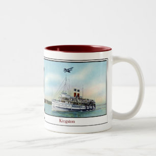 Taza Bicolor Steamship Kingston