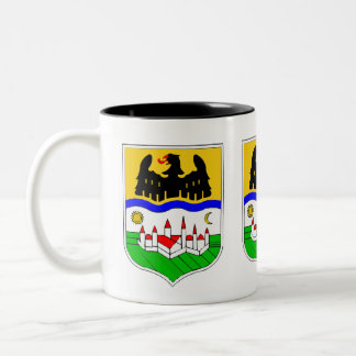 Taza Bicolor Stema șvabilor bănățeni