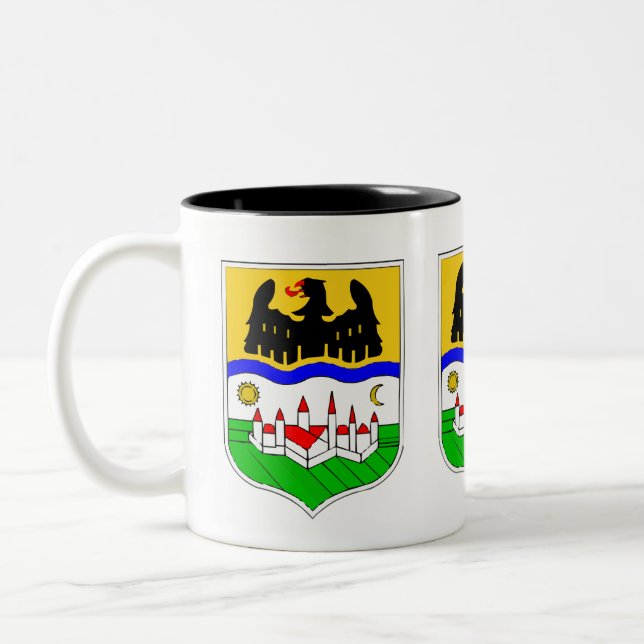 Taza Bicolor Stema șvabilor bănățeni (Izquierda)