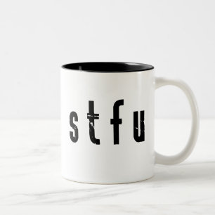 Taza Bicolor STFU Mug