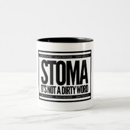 Taza Bicolor Stoma, no es una camiseta sucia