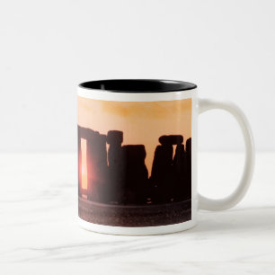 Taza Bicolor Stonehenge, solsticio de invierno