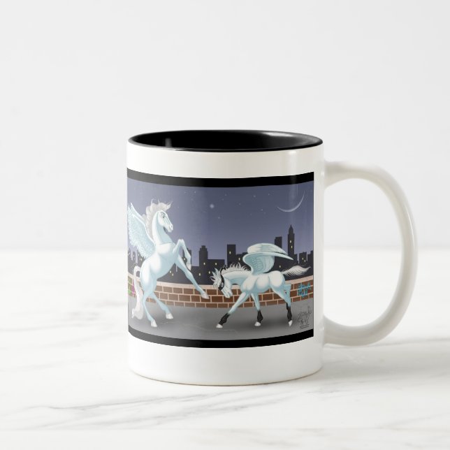 Taza Bicolor Stormwind y rayo (Derecha)