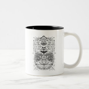 Taza Bicolor Strange Magic Circle Sigil Chaos Magic Witchcraf