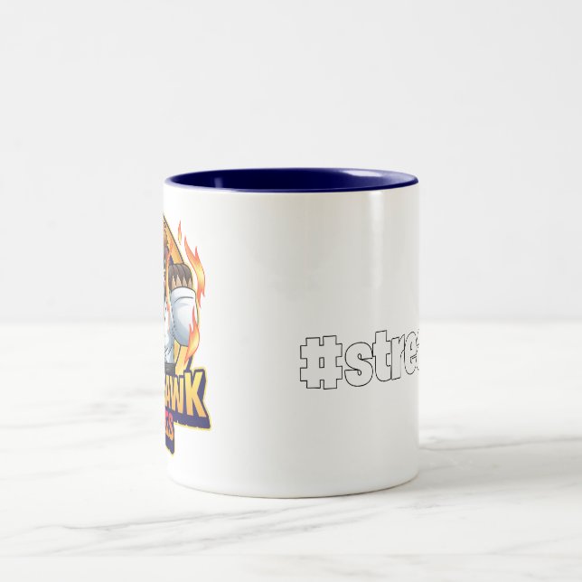 Taza Bicolor #streamer SparhawkGames mug (Centro)