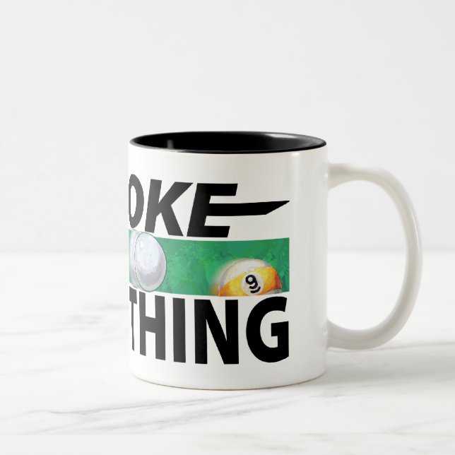 Taza Bicolor Stroke is Everything 9 Ball (Derecha)