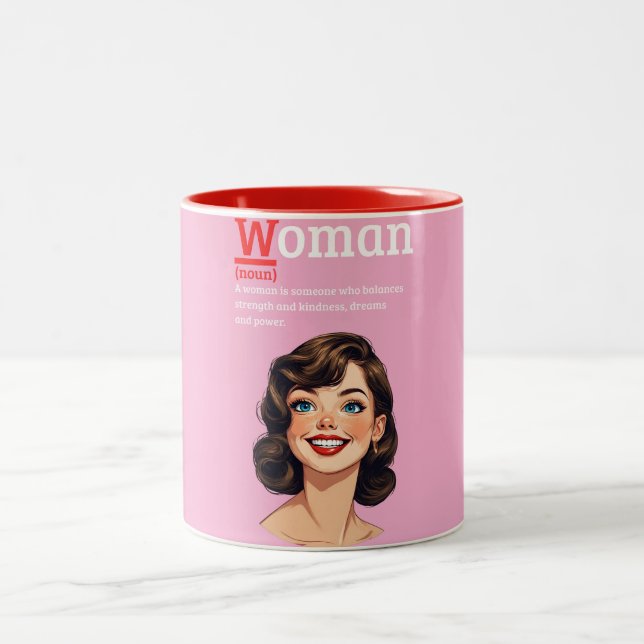 Taza Bicolor Strong Woman Strong Soul Mug – Inspirational Gift (Centro)