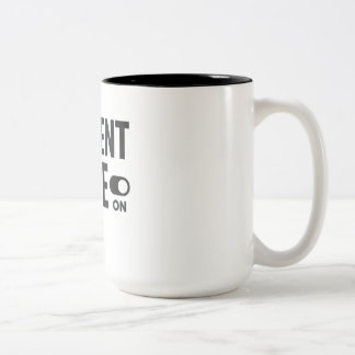 Taza Bicolor Student Mode On – Funny Study Motivation