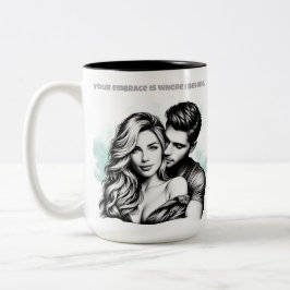 Taza Bicolor Su abrazo