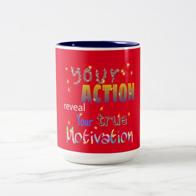 Taza Bicolor su acción revela su motivación (Centro)