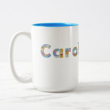 Su nombre en letras florales artísticas / Carol Tw