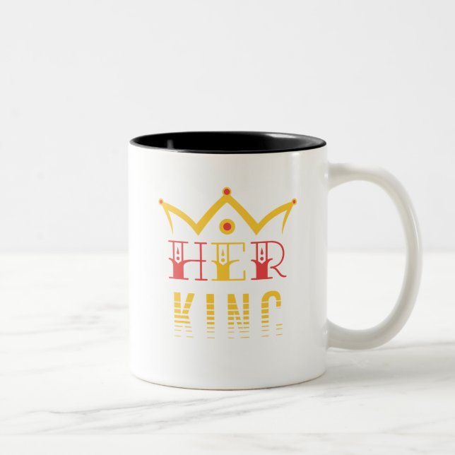 Taza Bicolor Su Rey (Derecha)