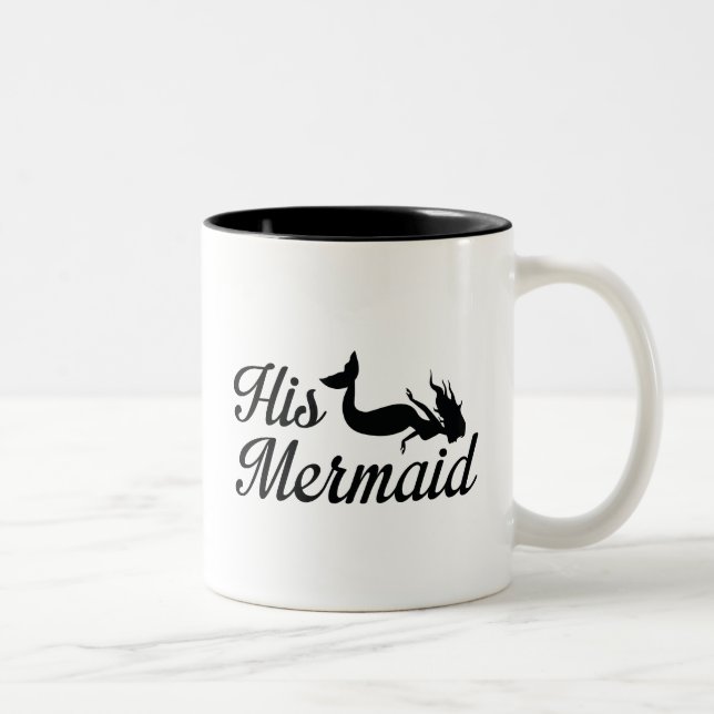 Taza Bicolor Su sirena (Derecha)