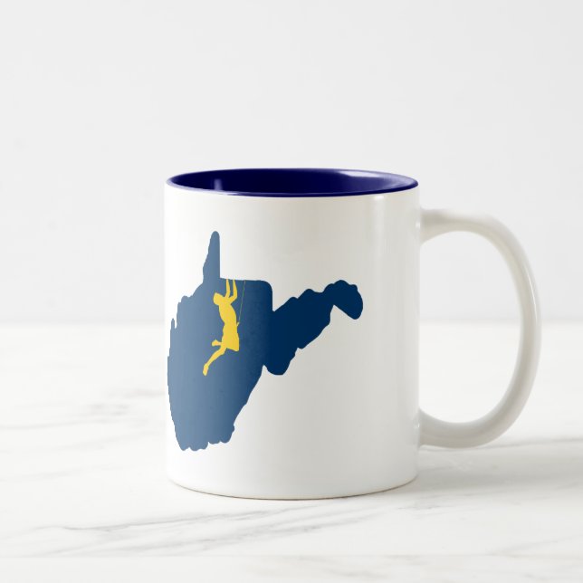 Taza Bicolor Subida a Virginia Occidental (Derecha)