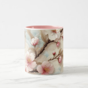 Taza Bicolor Sucursales de Apple Blossom