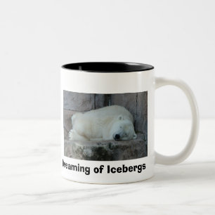 Taza Bicolor Sueño con icebergs