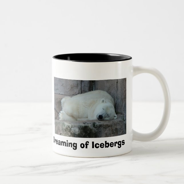 Taza Bicolor Sueño con icebergs (Derecha)