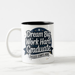 Taza Bicolor Sueño Gran Graduado Mug - Dos tonos 11oz