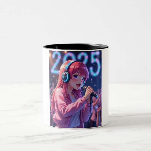 Taza Bicolor Sueños de Anime 2025 (Centro)