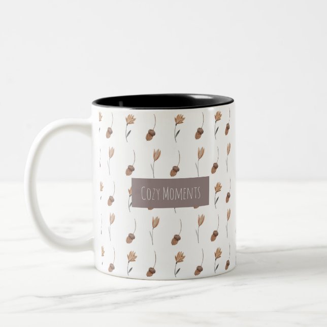 Taza Bicolor Sueños de Bosque Desvanecidos (Izquierda)
