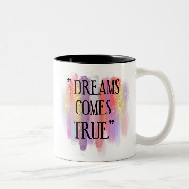 Taza Bicolor Sueños Hechos Realidad (Derecha)