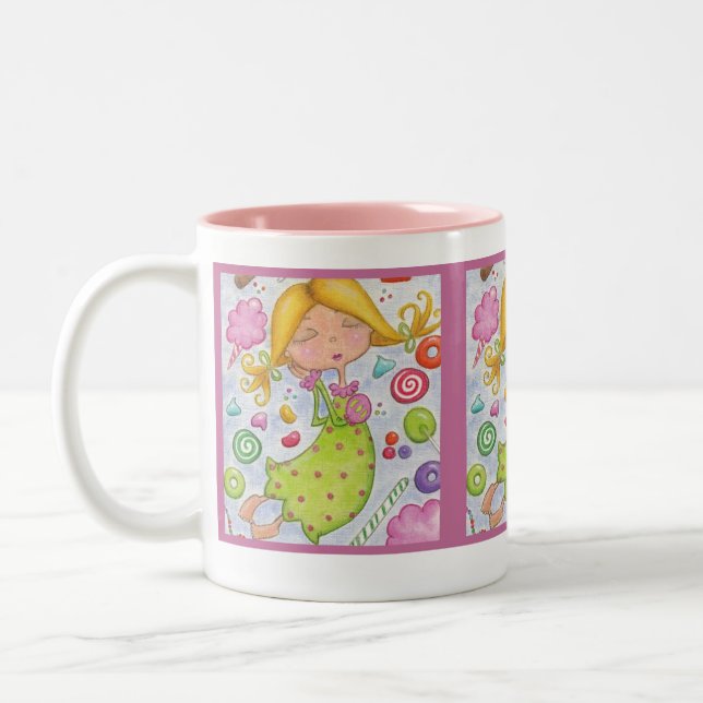 Taza Bicolor Sueños más dulces (Izquierda)