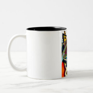 Taza Bicolor Sufre sin tontos