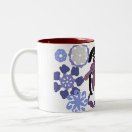Taza Bicolor Sugar plum dance 