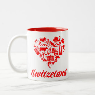 Taza Bicolor Suiza