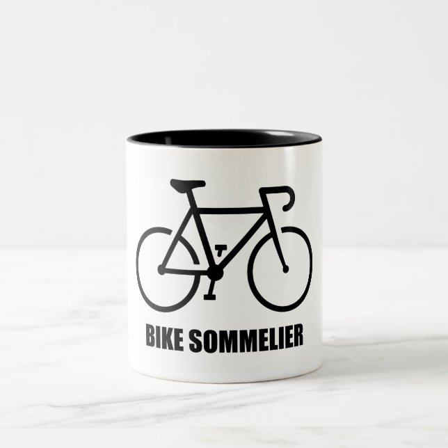 Taza Bicolor Sumiller de Bicicletas (Centro)
