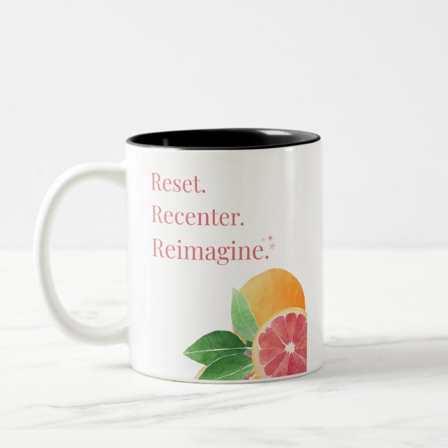 Taza Bicolor Summer Reset (Izquierda)