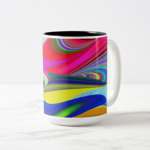 Taza Bicolor Summerrainbow , Resumen del Rainbowart 3D