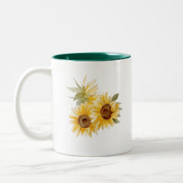 Taza Bicolor Sunflower acuático