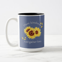 Taza Bicolor Sunflower Kindness Mug