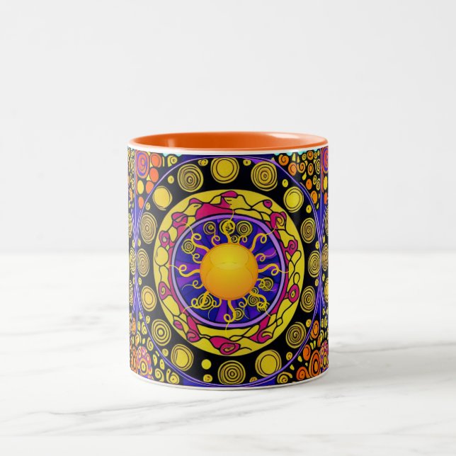 Taza Bicolor Sunny Daze (Centro)