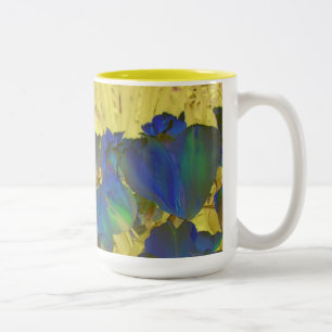 Taza Bicolor Sunny Tulips Mug